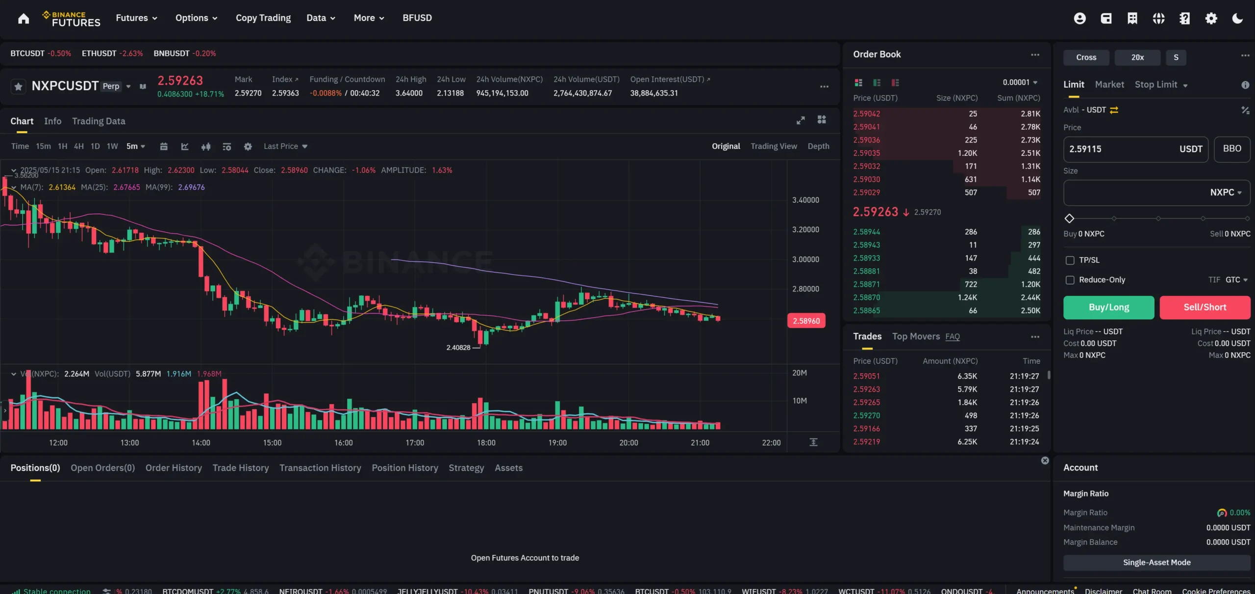 NXPC Airdrop Binance holder